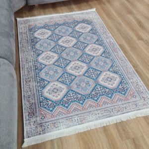 فرشینه 6 متری مخمل ترک سالن پذیرایی کلاسیک 833