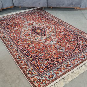 فرشینه 6 متری مخمل ترک سالن پذیرایی کلاسیک 838