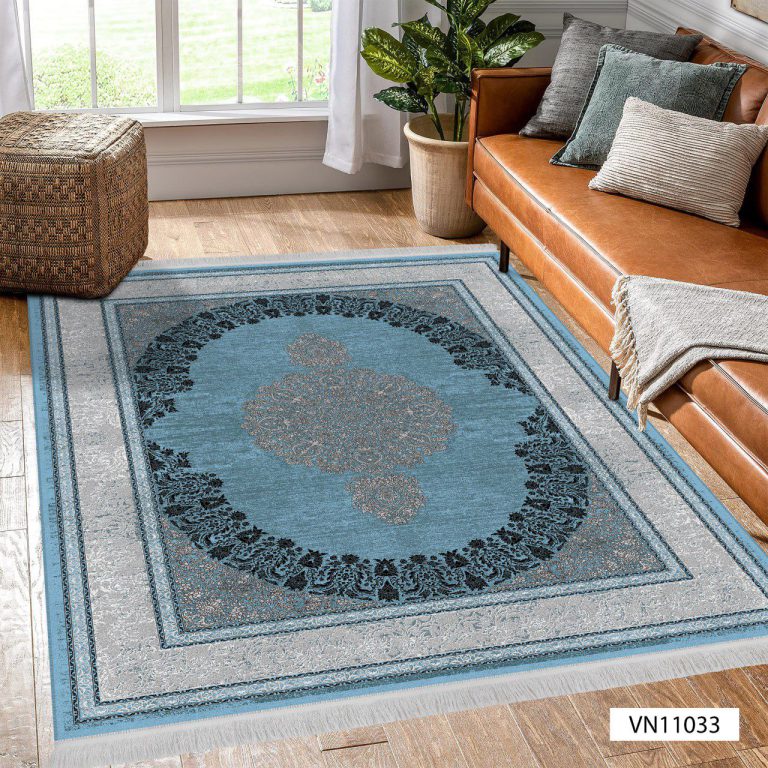 روفرشی کشدار مخمل ترک سالن پذیرایی سرمه ای . آبی نفتی