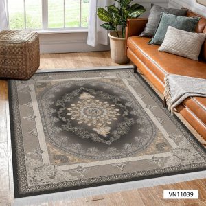 روفرشی کشدار وینتیج سالن پذیرایی خرید فرشینه 6 متری وینتیج