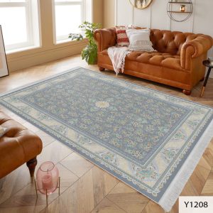 روفرشی کشدار طوسی مخمل شانل کلاسیک افشان کد 1208+ ضمانت کیفیت شست و شو