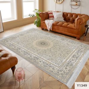 روفرشی کشدار کرمی مخمل شانل کلاسیک کد 1349( ضد گرد و غبار )