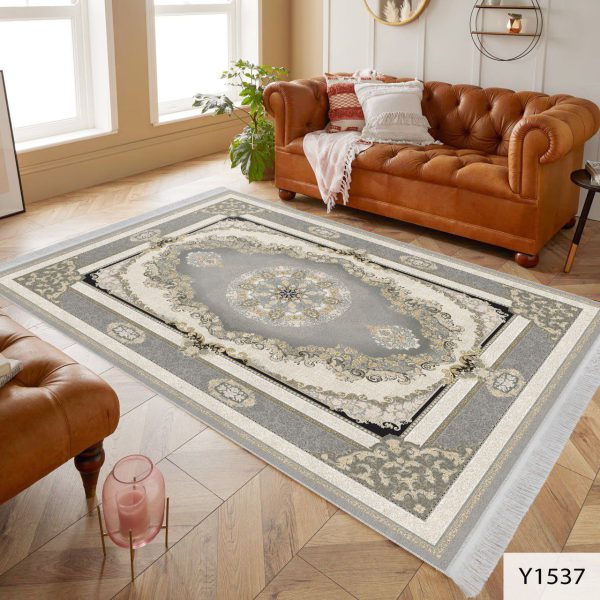 روفرشی کشدار مخمل شانل ایرانی سالن پذیرایی خرید فرشینه 6 متری کلاسیک