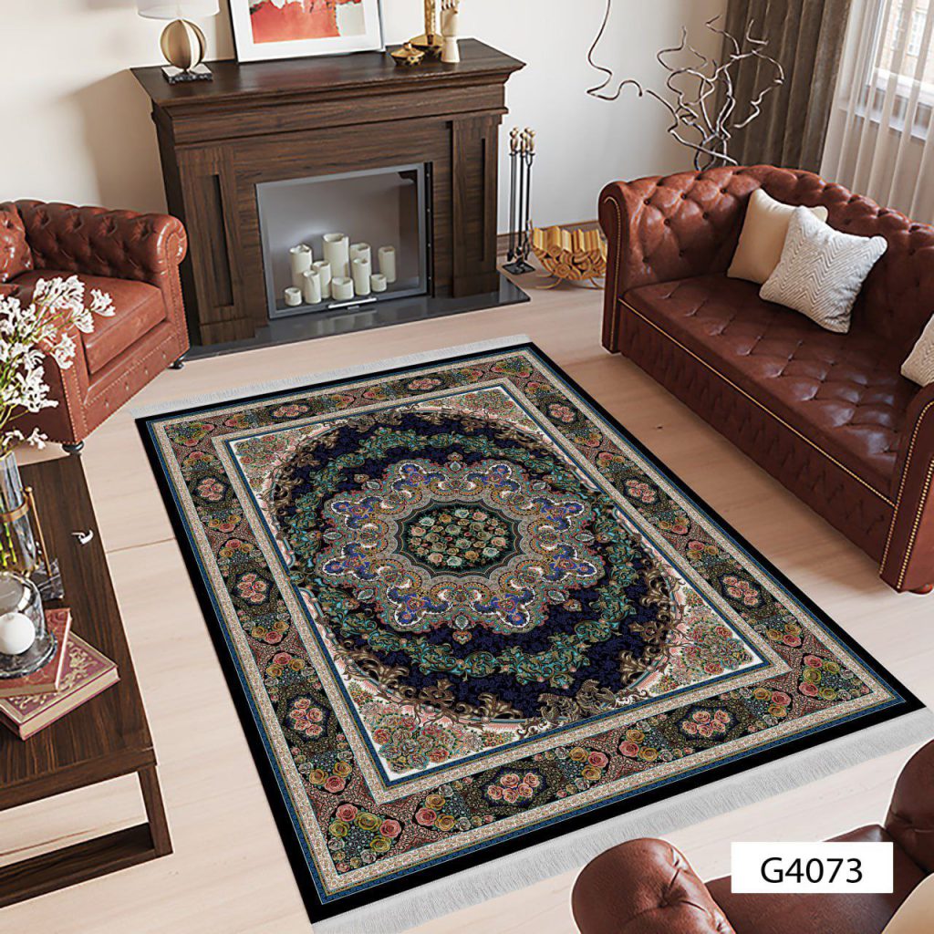 روفرشی کشدار گل ریز سالن پذیرایی