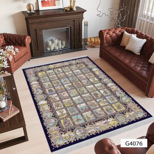 روفرشی کشدار مخمل شانل ایرانی سالن پذیرایی