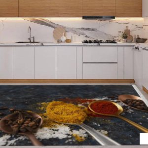 خرید فرشینه آشپزخانه فرشینه طرح ادویه جات