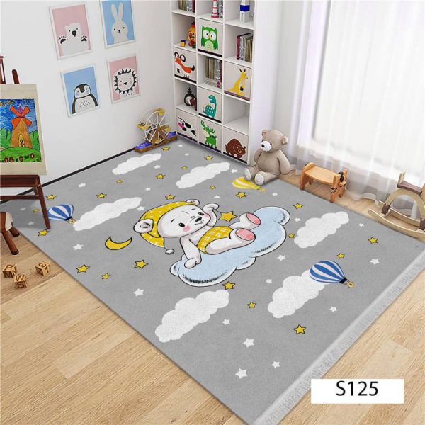 خرید فرشینه اتاق کودک خرس فرشینه اتاق کودک و نوزاد فرشینه اتاق پسر