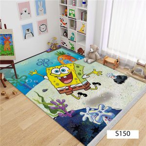 خرید فرشینه اتاق کودک باب اسفنجی