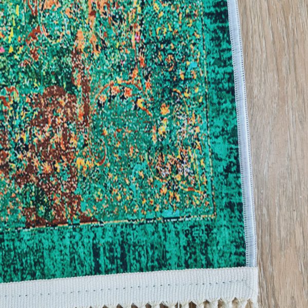 فرشینه سالن پذیرایی سبز