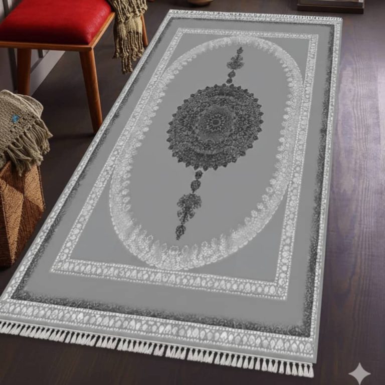 خرید فرشینه راهرویی طوسی