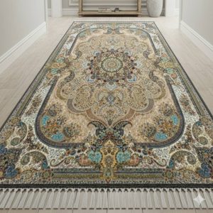 خرید فرش راهرویی نسکافه ای