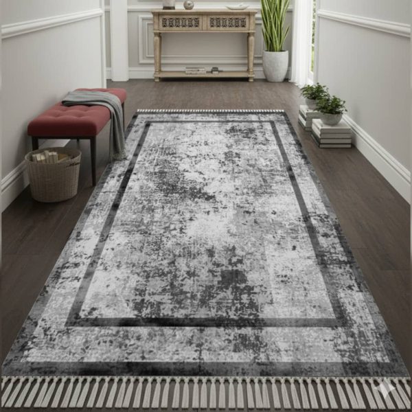 خرید فرشینه راهرویی پتینه طوسی