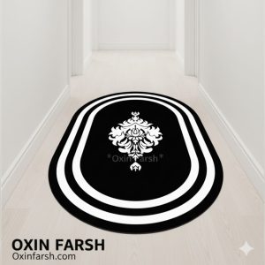 فرشینه راهرویی بیضی ضد لغزش