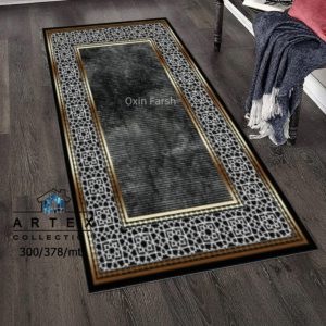 فرشینه راهرویی مدرن مشکی