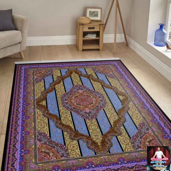 1054 خرید مخمل فرش طرح ابریشمی دست بافت خرید مخمل فرش طرح ابریشمی دست بافت 1054