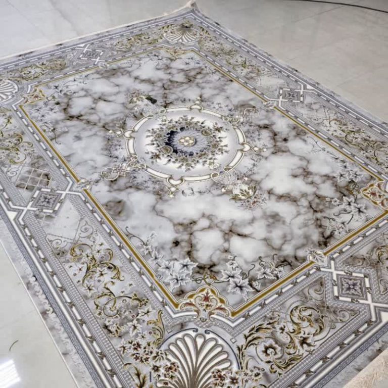 خرید فرش ماشینی رگه طلایی 1