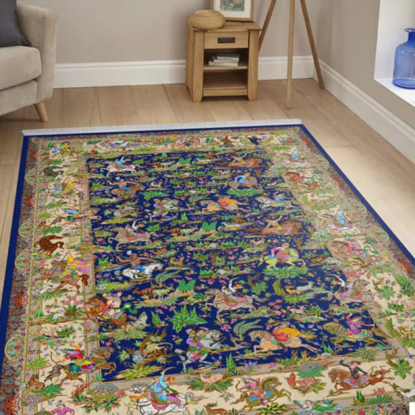 خرید مخمل فرش طرح ابریشمی دست بافت 1045 خرید مخمل فرش طرح ابریشمی دست بافت 1048