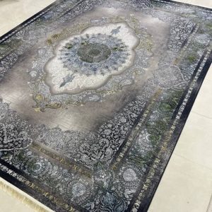 خرید و قیمت فرش ماشینی سبز