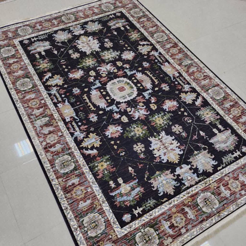 خرید فرش ماشینی 1200 شانه تیره