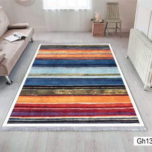 خرید فرشینه مخمل شانل آبرنگی