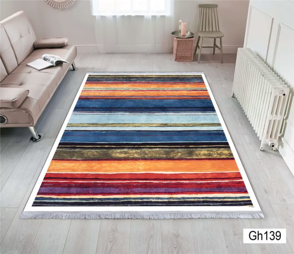 خرید فرشینه آبرنگی مدرن 139 (1) خرید فرشینه مخمل شانل آبرنگی