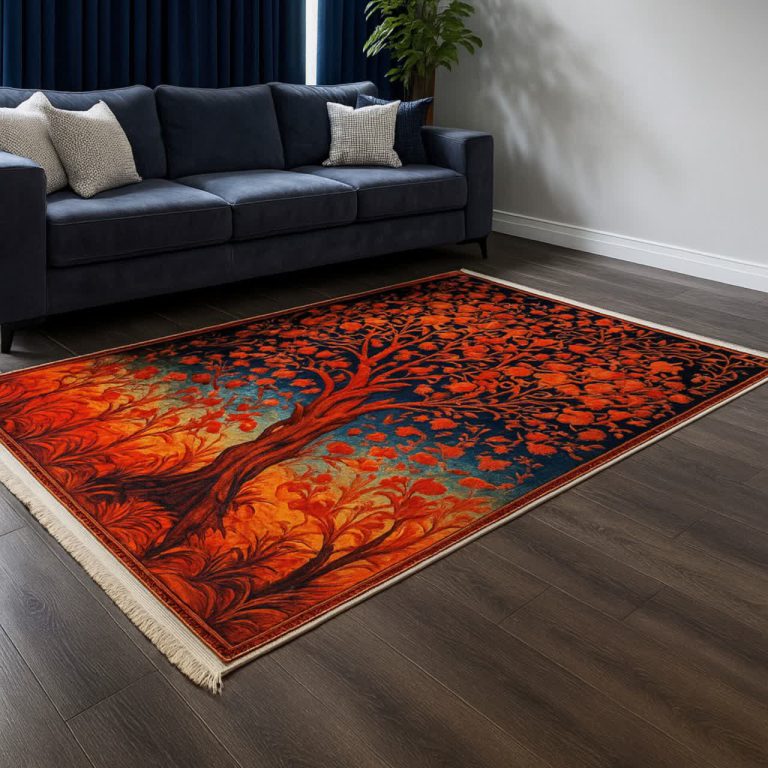 خرید فرش درخت زندگی