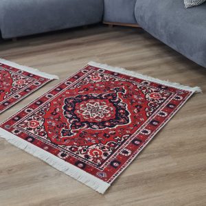 خرید فرشینه کلاسیک قرمزلاکی