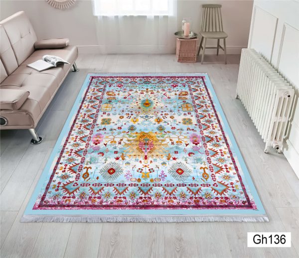 خرید فرشینه مخمل شانل