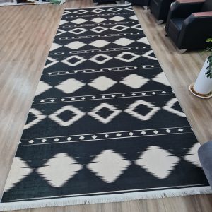 خرید فرشینه مدرن مشکی