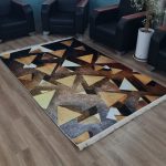 خرید فرشینه طرح هندسی مدرن