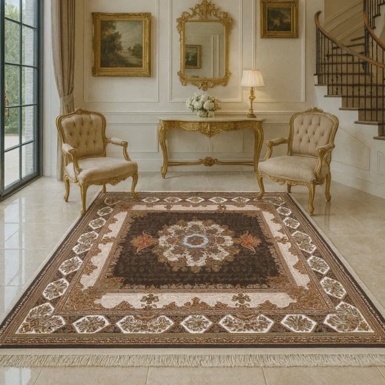 خرید فرشینه قهوه ای