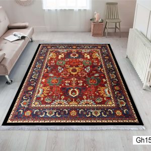 خرید فرشینه کلاسیک قرمزلاکی