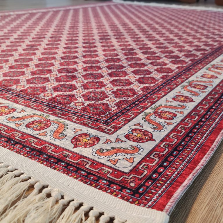 خرید فرشینه قرمزلاکی 6 متری