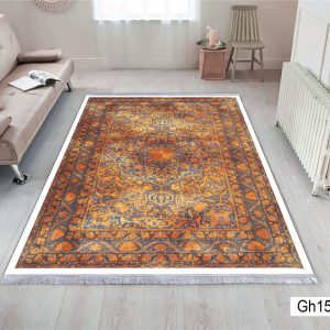 خرید فرشینه نارنجی کلاسیک