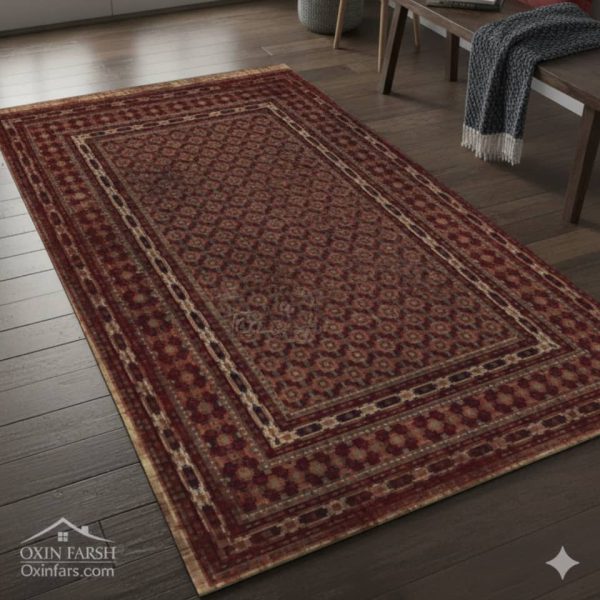 خرید فرشینه راهرویی قرمزلاکی