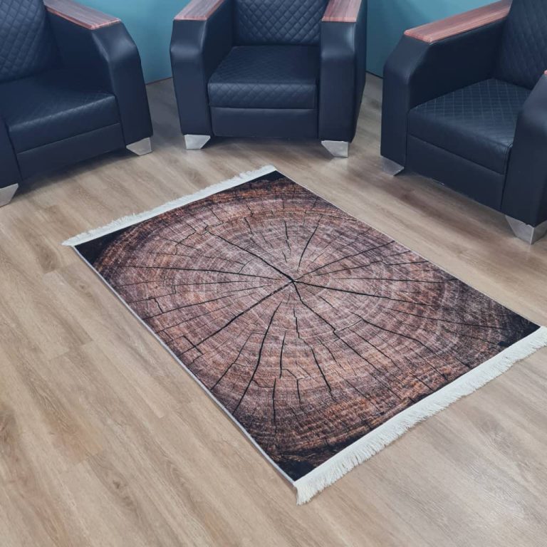 خرید فرشینه 6 متری طرح چوب