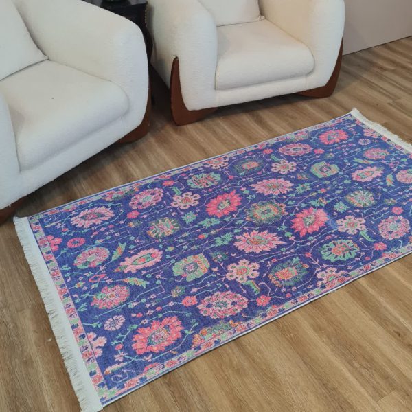 photo22011388565 خرید فرشینه مدرن آبی