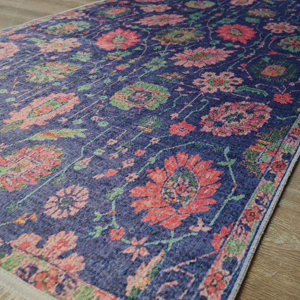 خرید فرشینه مدرن آبی