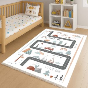 خرید فرشینه اتاق کودک پسر