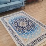 خرید فرشینه سنتی آبی